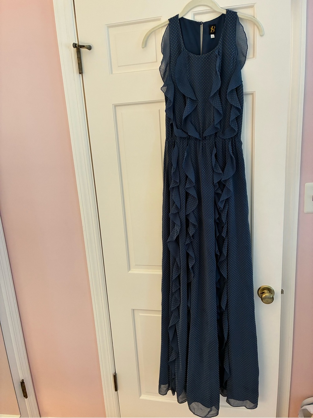 Anthropologie Ruffled Maxi Dress